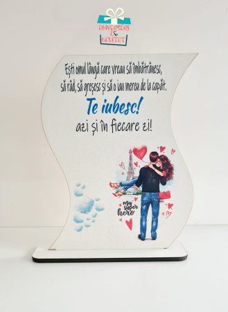 Cadouri personalizate - Trofeu personalizat cu POZĂ – PENTRU EL