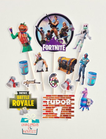 Toppere Tort - Set Toppere FORTNITE
