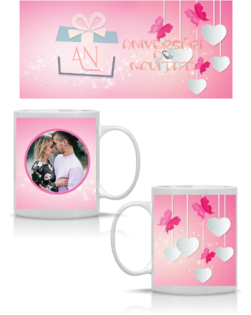 Căni personalizate de Valentine’s Day - Cana personalizata cu poza
