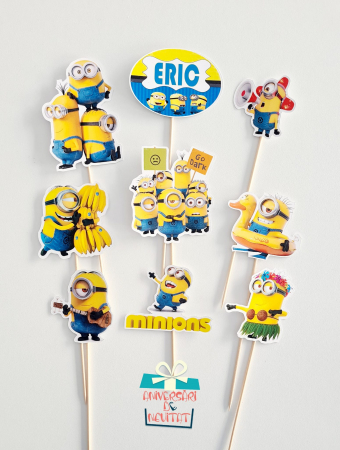 Toppere Tort - Set Toppere Minions