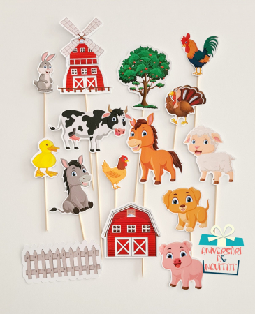 Toppere Tort - Set Toppere Ferma