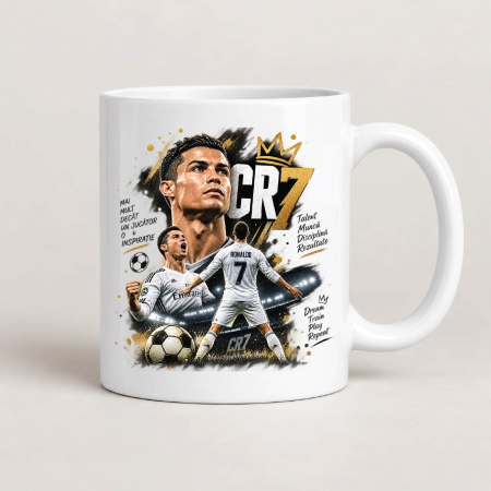 Cani pentru copii - Cana pentru copii CR7 Cristiano Ronaldo