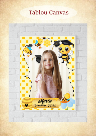 Cadouri pentru Absolvire - Tablou canvas absolvire personalizat
