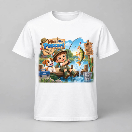 Tricou pentru copii Micul Pescar