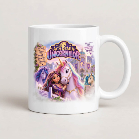 Cani pentru copii - Cana pentru copii Academia Unicornilor