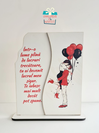 Cadouri personalizate - Trofeu Valentine’s Day pentru EL