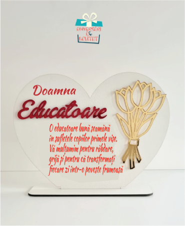 Cadouri pentru Absolvire - Trofeu absolvire educatoare