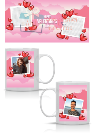 Cadouri personalizate - Cana personalizata cu poze cuplu