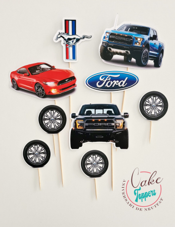 Toppere Tort - Set toppere masini Ford