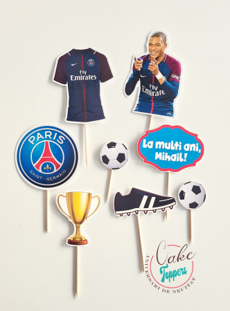 Toppere Tort - Set Toppere Kylian Mbappé