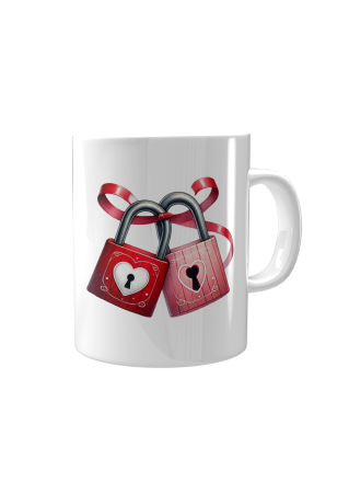Căni personalizate de Valentine’s Day - Cana persoanlizata lacate iubire