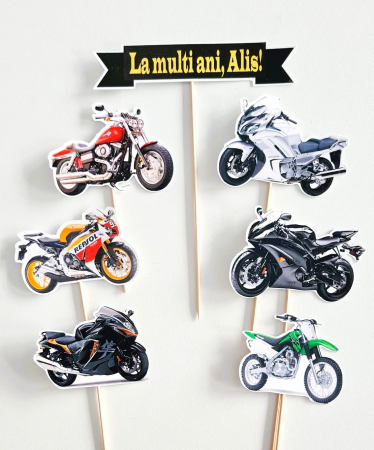 Toppere Tort - Set toppere Motociclete