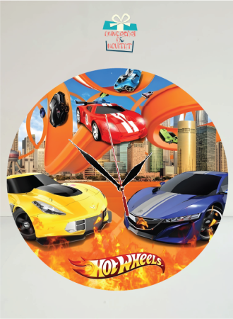 Ceasuri Personalizate - Ceas personalizat Hot Wheels