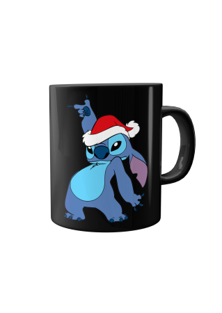 Cana Craciun Stitch amuzanta [1]