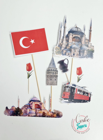 Toppere Tort - Set toppere Turcia