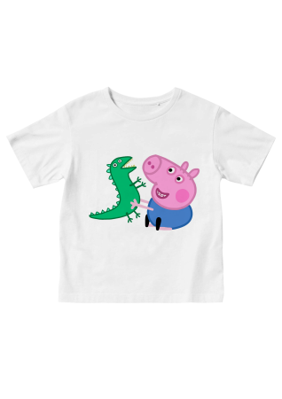 Tricouri Personalizate Copii - Tricou copii Peppa Pig George