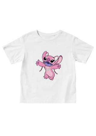 Tricouri Personalizate - Tricou Copii Angel Lilo si Stitch
