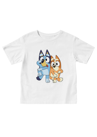 Tricouri Personalizate Copii - Tricou copii Bluey si Bingo