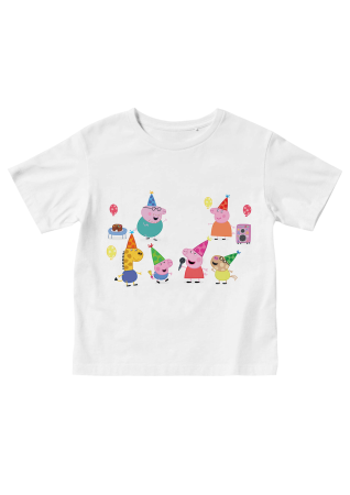 Tricouri Personalizate Copii - Tricou copii Peppa Pig petrecere