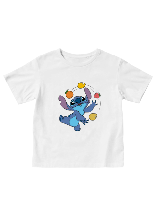 Tricouri Personalizate Copii - Tricou copii Stitch care jongleaza