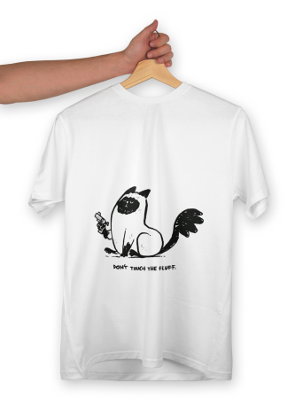Tricou  Pisica Innarmata Tricouri Personalizate - Tricou  Pisica Innarmata