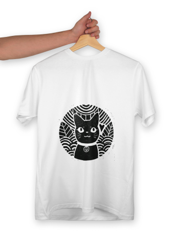 Tricou Pisica Norocoasa Tricouri Personalizate - Tricou Pisica Norocoasa