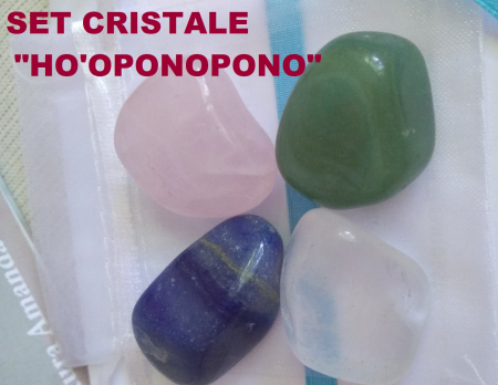 HO’OPONOPONO - SET CRISTALE „Ho'oponopono”