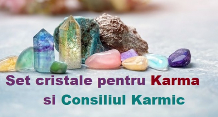 SPIRITUL CRACIUNULUI - Set Cristale Karma si Consiliu Karmic