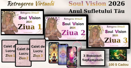 PROGRAME ONLINE CURSURI - Soul Vision 2026 - Retragere Virtuala