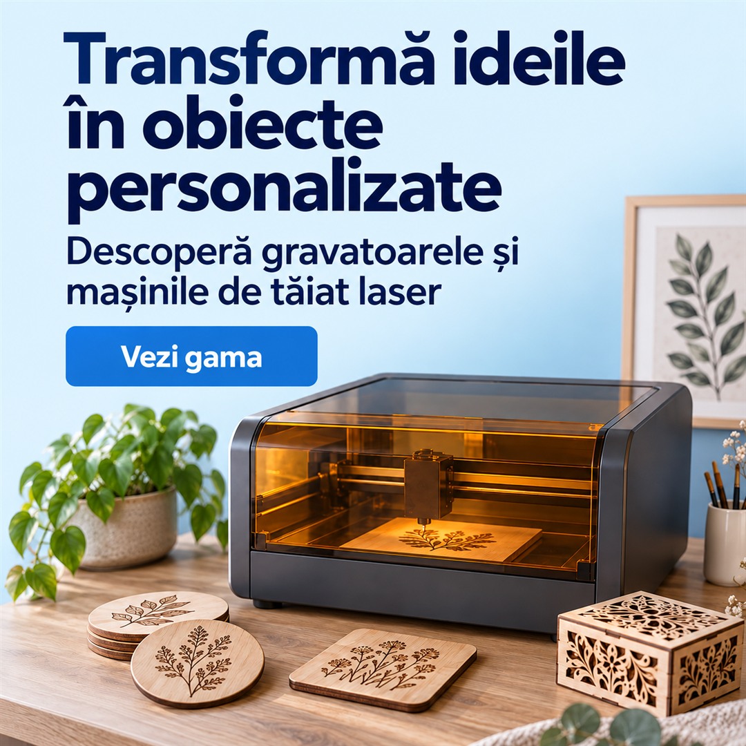 Transformă ideile în obiecte personalizate