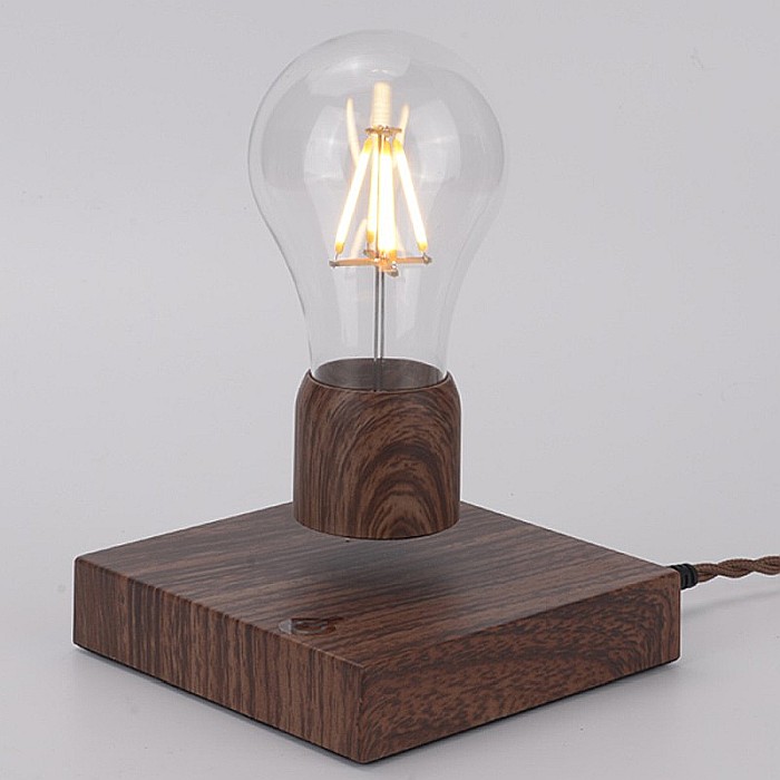 Bec Led Wireless, Lampa care pluteste prin levitatie magnetica [10]