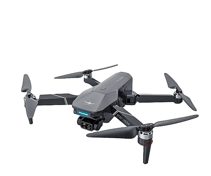Drona KF101 Max, stabilizator EIS 3 axe, Cameră 4K UHD, 3 km, GPS, 2 acumulatori [2]