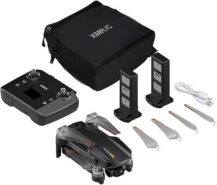 Dronă M10 Ultra S+, senzor de obstacol, stabilizator pe 3 axe, cameră 4K UHD, 4 km, timp de zbor 30 min, 2 baterii [2]