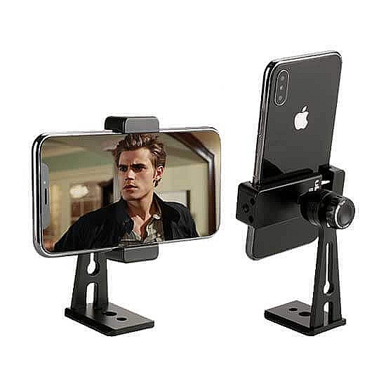 Holder rotativ ajustabil din aluminiu pentru telefoane ST-04 [2]
