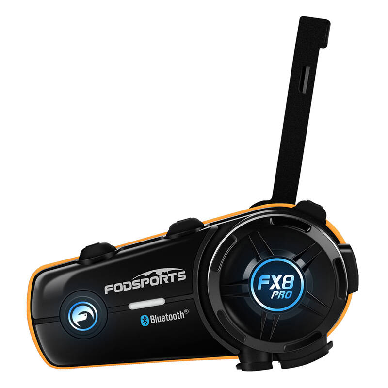 Intercom motocicletă Fodsports FX8 Pro, Bluetooth 5.0, conectare 8 rideri, rază 2000m, rezistent la apă [2]