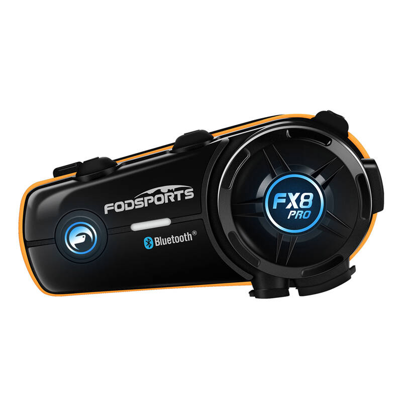Intercom motocicletă Fodsports FX8 Pro, Bluetooth 5.0, conectare 8 rideri, rază 2000m, rezistent la apă [3]