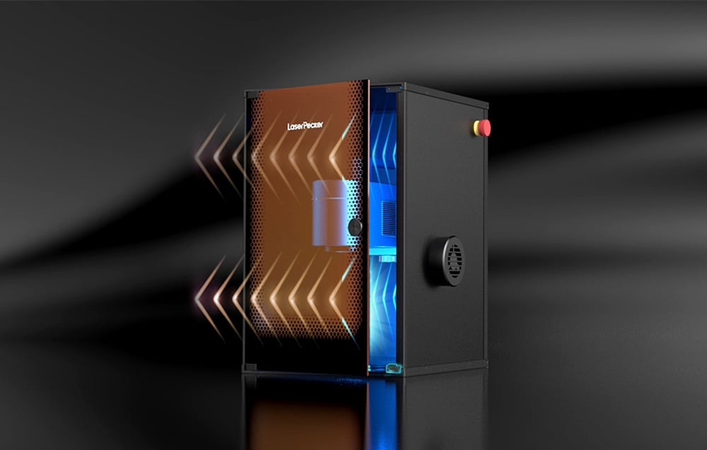LaserPecker LP4 Gravor laser, Safeguard Version [7]
