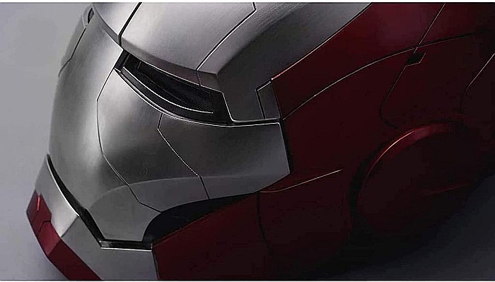 Masca motorizata Iron Man MK5 1:1 cu comanda vocala, deschidere one touch, mod lupta [5]