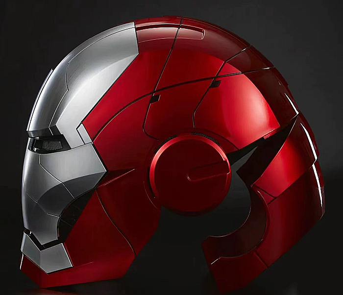 Masca motorizata Iron Man MK5 1:1 cu comanda vocala, deschidere one touch, mod lupta [11]
