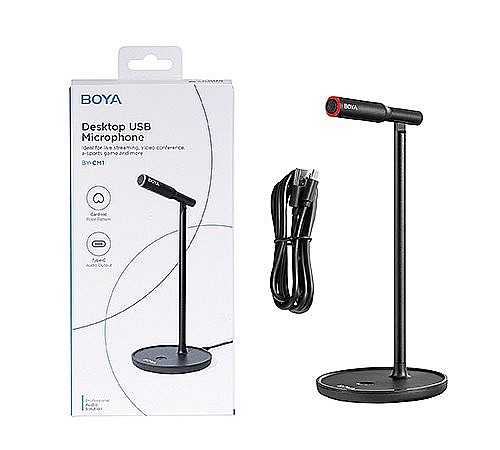 Microfon Boya BY-CM1, cardioid cu USB pentru Gaming, Streaming, Podcast [6]