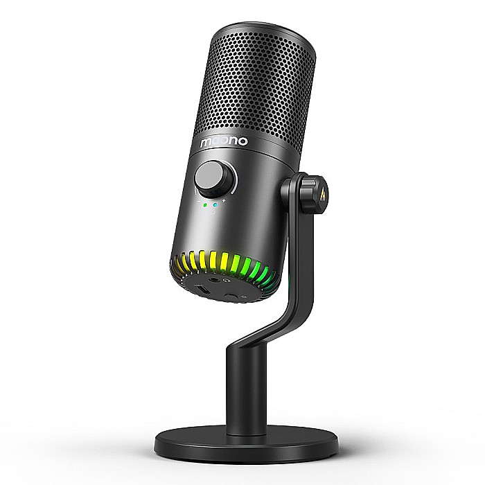 Microfon Gaming Maono DM30 cu lumini RGB programabile, USB [3]
