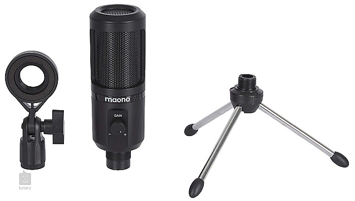 Microfon gaming Maono PM461TR, 192KHZ/24BIT, pentru streaming live, USB [4]