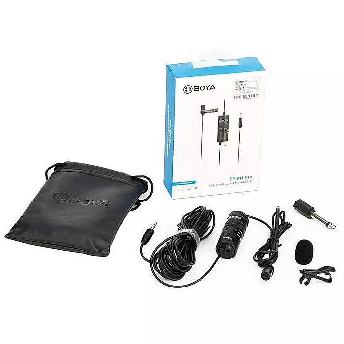 Microfon Lavaliera Stereo omnidirectional, Boya BY-M1 Pro [3]