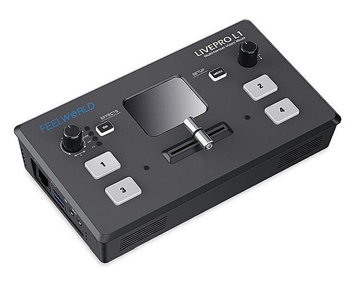 Mixer Video Profesional Feelworld LIVEPRO L1 – Comutator 4x HDMI, Monitorizare Live și Streaming USB 3.0 [3]