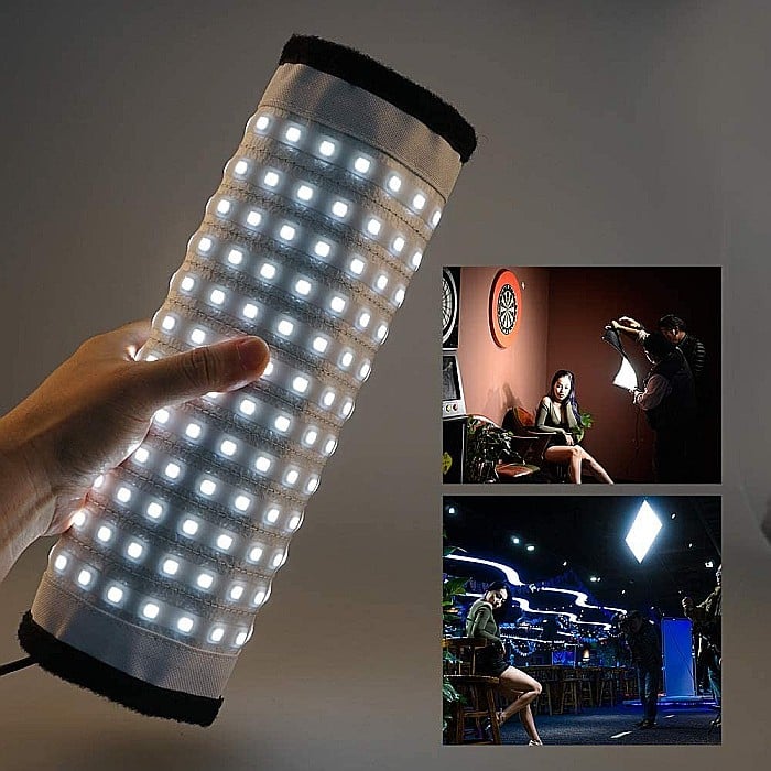 Travor FL3060 Professional Flexible LED Panel – 448 LEDs, 85W, 8000LM, CRI 95+, 5500K for Filming and Photography [4]
