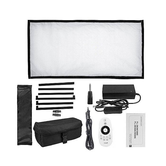 Travor FL3060 Professional Flexible LED Panel – 448 LEDs, 85W, 8000LM, CRI 95+, 5500K for Filming and Photography [5]