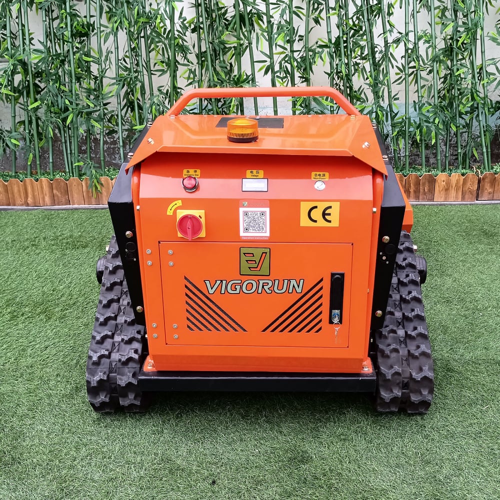 Robot de Tuns Iarbă MTSK1000 cu Tocător cu Lame Y 1000mm – Motor Loncin 27CP, Telecomandă 200m, Pantă 35° [8]