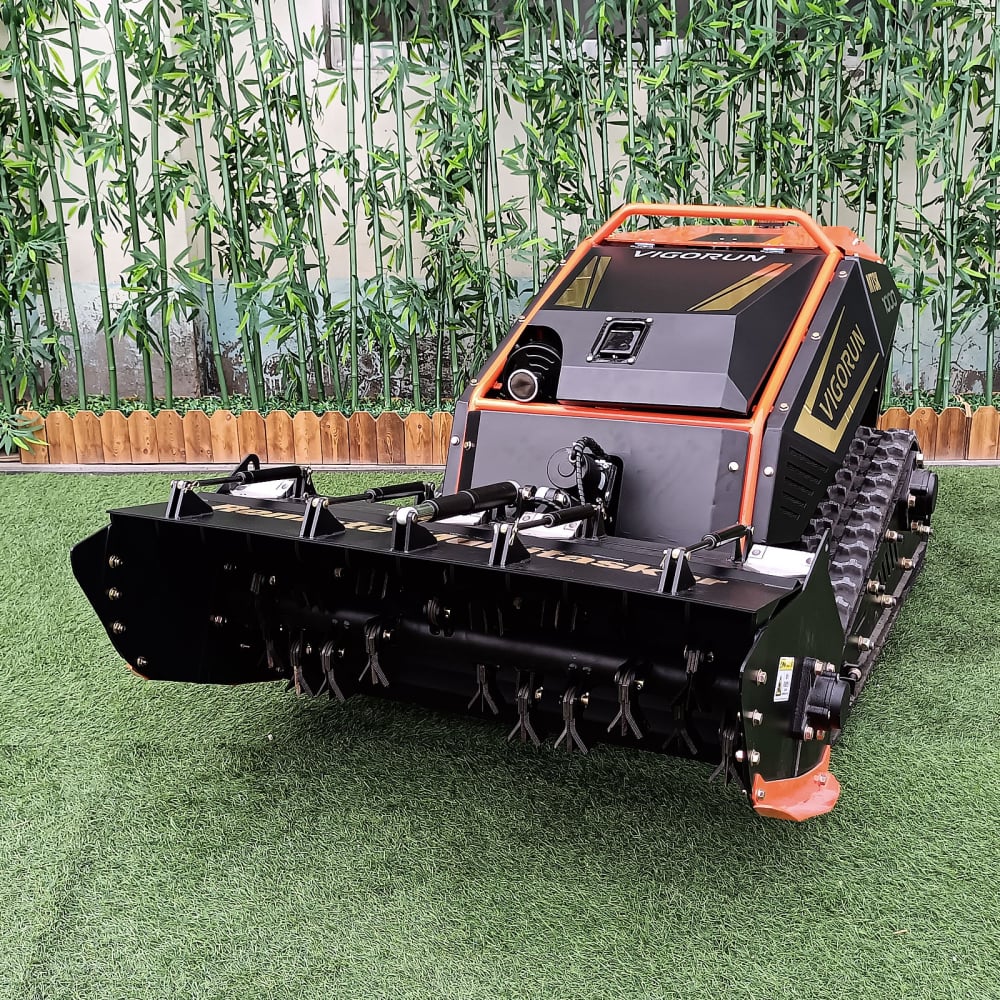 Robot de Tuns Iarbă MTSK1000 cu Tocător cu Lame Y 1000mm – Motor Loncin 27CP, Telecomandă 200m, Pantă 35° [2]