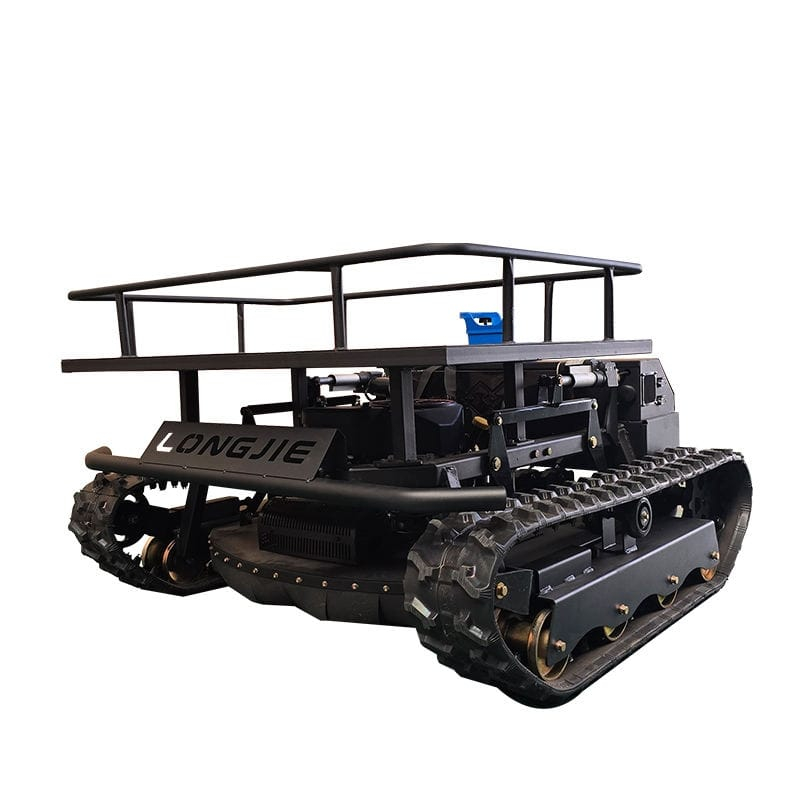 Robot de Tuns Iarbă Profesional MDE810-130A – Motor Briggs & Stratton 27CP SUA, Lățime Tăiere 1300mm, Șenile Crawler, Control 200m, Pantă Max 60°, Ideal pentru Vegetație Densă și Parcuri Fotovoltaice [9]