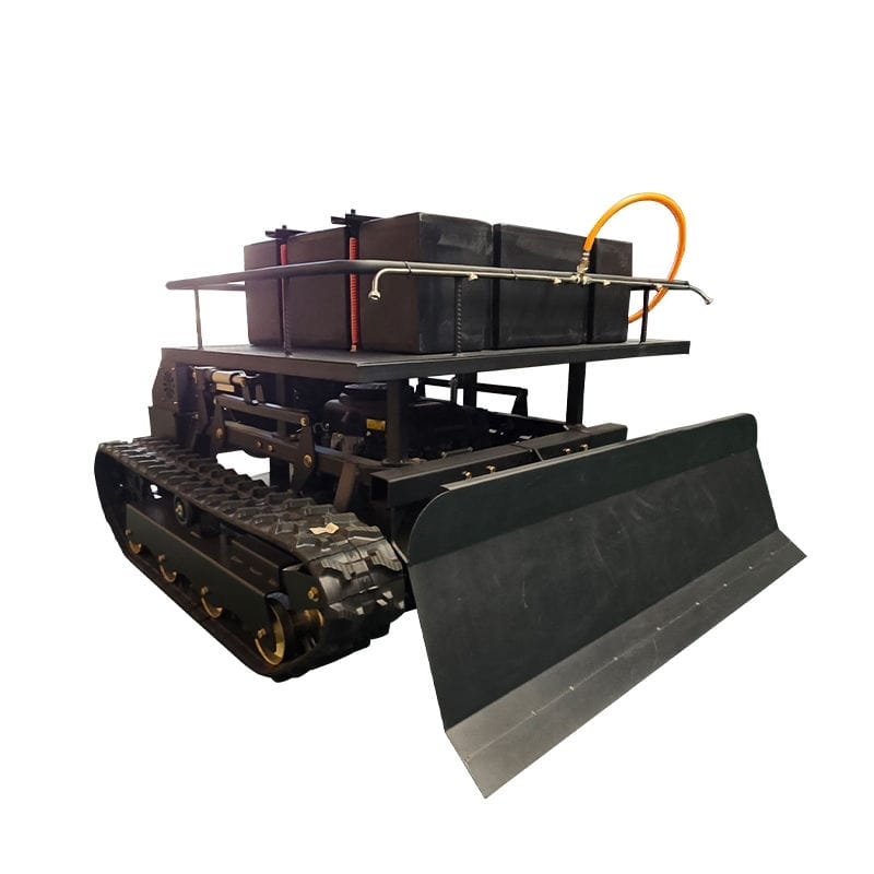 Robot de Tuns Iarbă Profesional MDE810-130A – Motor Briggs & Stratton 27CP SUA, Lățime Tăiere 1300mm, Șenile Crawler, Control 200m, Pantă Max 60°, Ideal pentru Vegetație Densă și Parcuri Fotovoltaice [8]